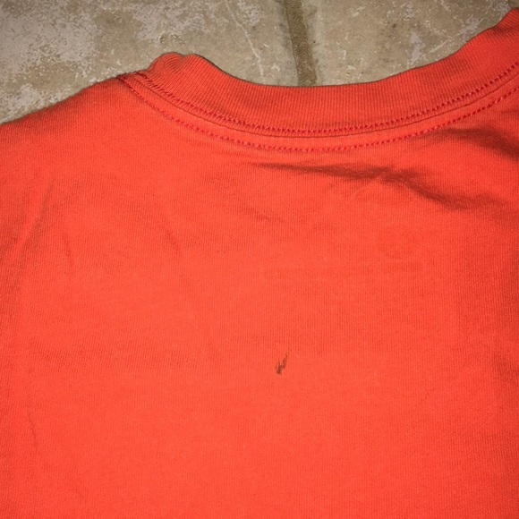 Kids Large Just Do it Orange Nike Tee - Picture 5 of 5